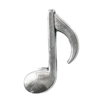 Music note emblem